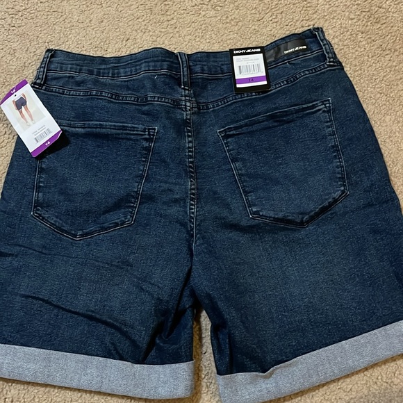 Dark Wash Shorts - Picture 2 of 3